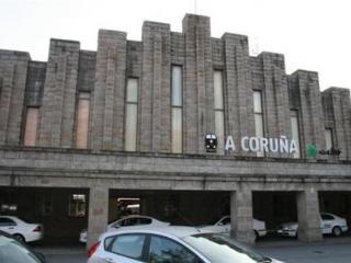Hostal Liste Station La Coruña Eksteriør bilde