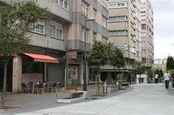 Hostal Liste Station La Coruña Eksteriør bilde